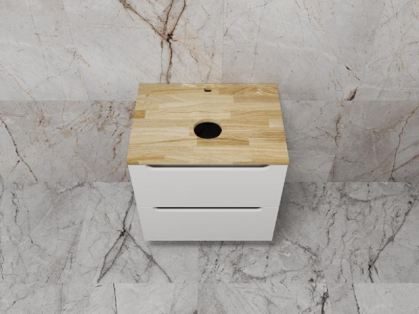 Тумба без раковины подвесная Style Line "Бали 60" БЕЛЫЙ СОФТ, ЛС-00002337