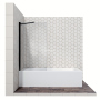 Шторка для ванны Ambassador Bath Screens 16041206 (700x1400)