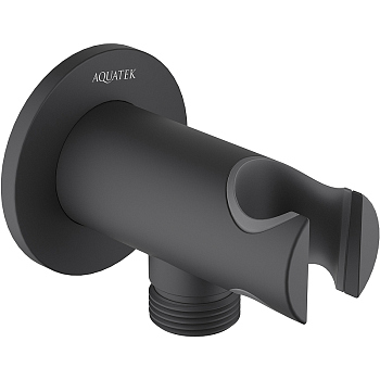 Шланговое подключение Aquatek AQ2460MB Черное матовое