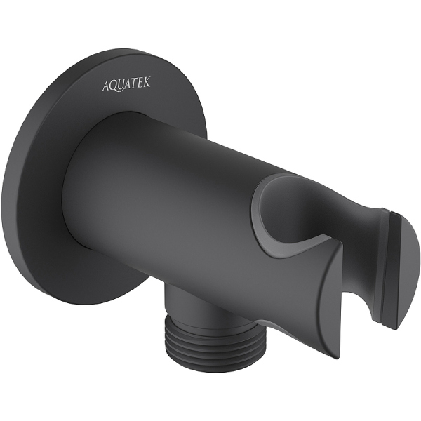 Шланговое подключение Aquatek AQ2460MB Черное матовое