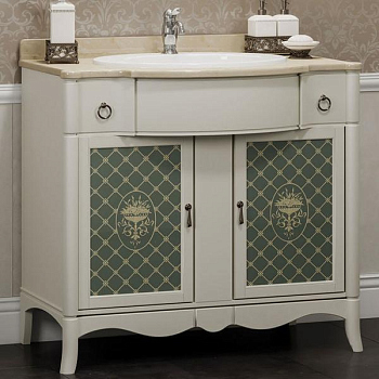 Тумба для комплекта Opadiris Виктория 90 слоновая кость