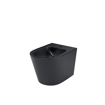 Подвесное биде IDDIS чёрное матовое, Calipso (CALRB02i82)