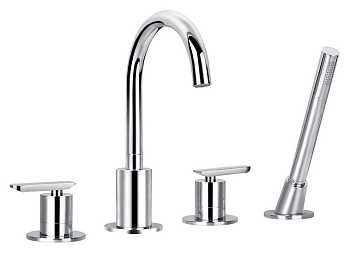 Смеситель Cezares Siesta на борт ванны