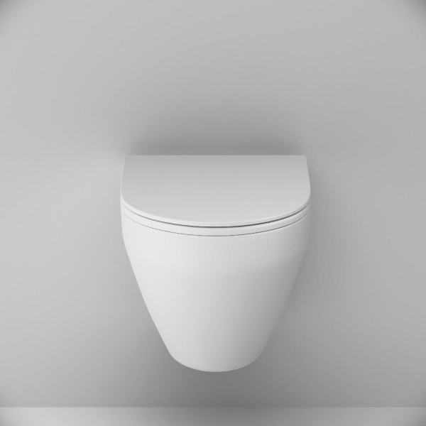 Унитаз подвесной FlashClean с сиденьем микролифт, матовый AM.PM Spirit V2.0, C701700MWSC