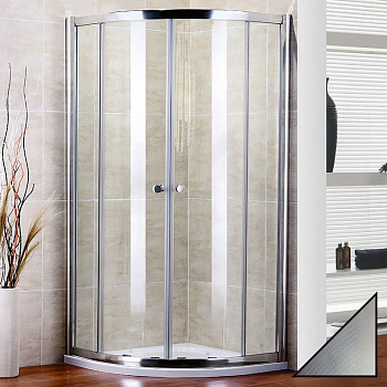 Душевой уголок Cezares Pratico R2 100 P Cr