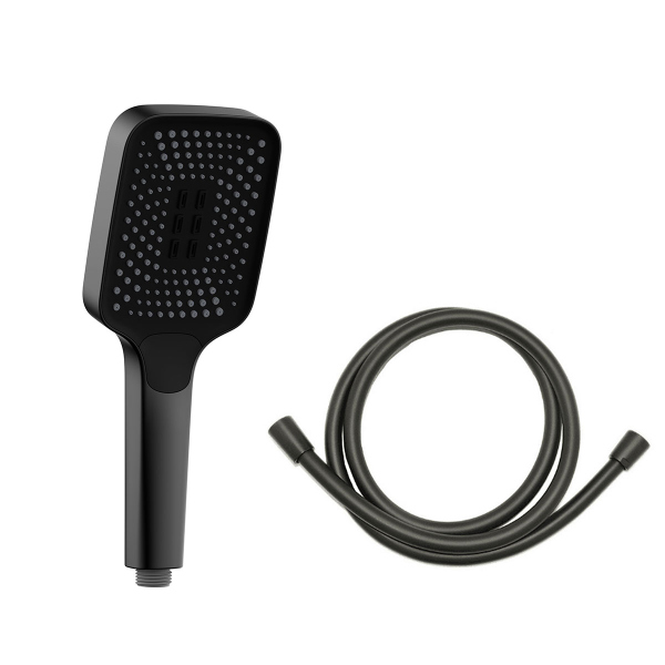 Душевой комплект Vincea VSFW-433T1MB встраиваемый, термостатический, 3 режима, черный