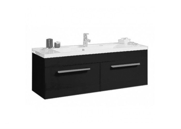 Тумба под раковину Акватон Мадрид 1A170301MA950 цвет Черный