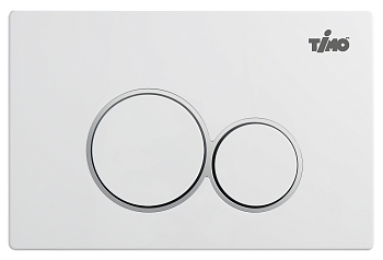 Кнопка смыва TIMO KULO 250x165 white (FP-001W)