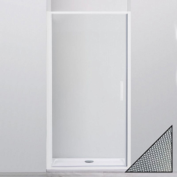 Душевая дверь в нишу Cezares Relax B-1-75-P-Bi-L стекло punto