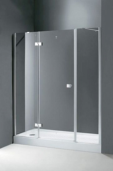 Душевая дверь в нишу Cezares CRYSTAL-B-13-90+60/60-C-Cr