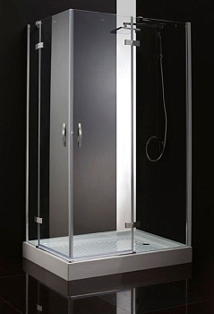 Душевой уголок Cezares Bergamo AH2 120/100 C Cr L