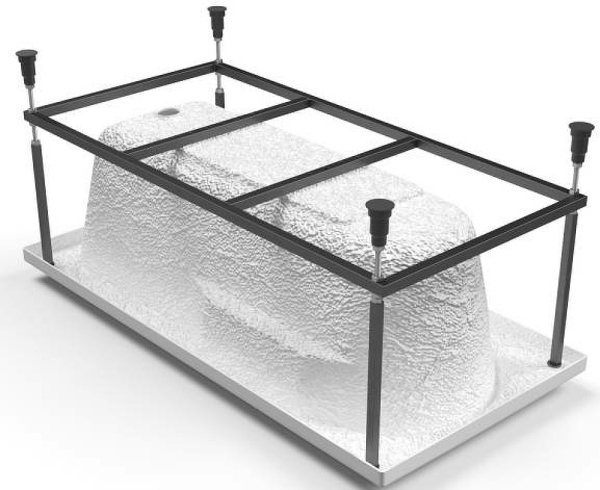 Ванна Cersanit прямоугольная SANTANA 170x70