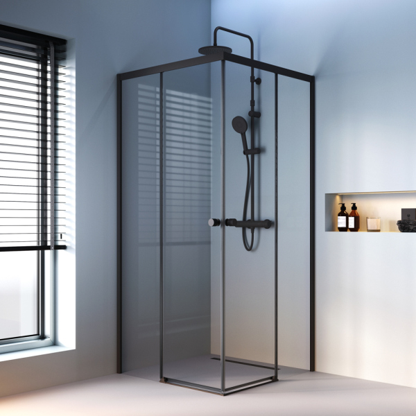 Душевое ограждение 90x90 см, без поддона AM.PM X-Joy, W94G-403-9090-BТ