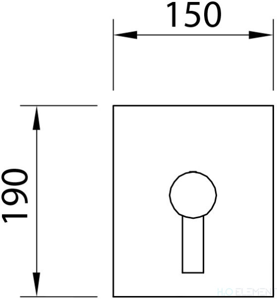 Смеситель Clever Agora Xtreme 60747 для ванны с душем