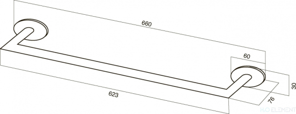 Полотенцедержатель AM.PM Awe A15346400