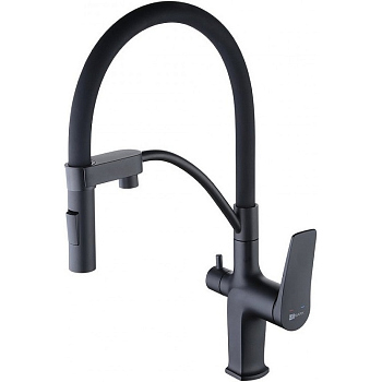 Смеситель для кухни Lemark Bronx (LM3761BL)