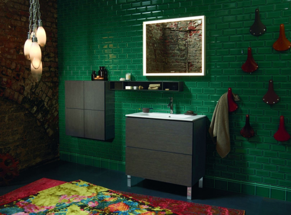 Шкаф подвесной Duravit L-cube LC116705151 коричневая сосна