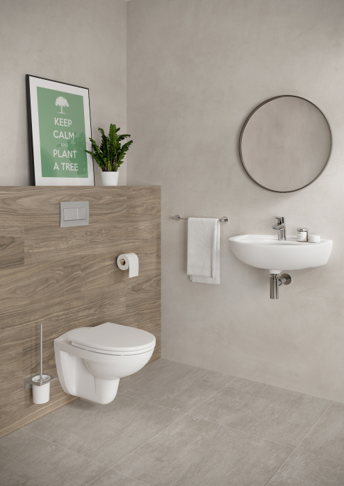 Подвесной безободковый унитаз Vitra S10, 7855B003-0075