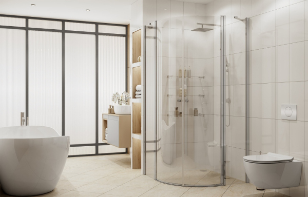 Душевое ограждение Ambassador Nord 13011101 (900x900x2000)