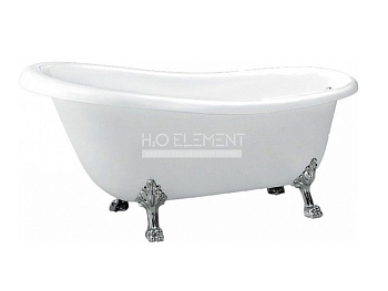 Акриловая ванна BelBagno 170x80 BB04-BRN/BIA