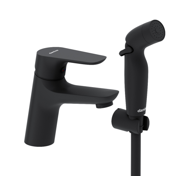 Смеситель для раковины с гигиеническим душем Damixa Jupiter, 770300300