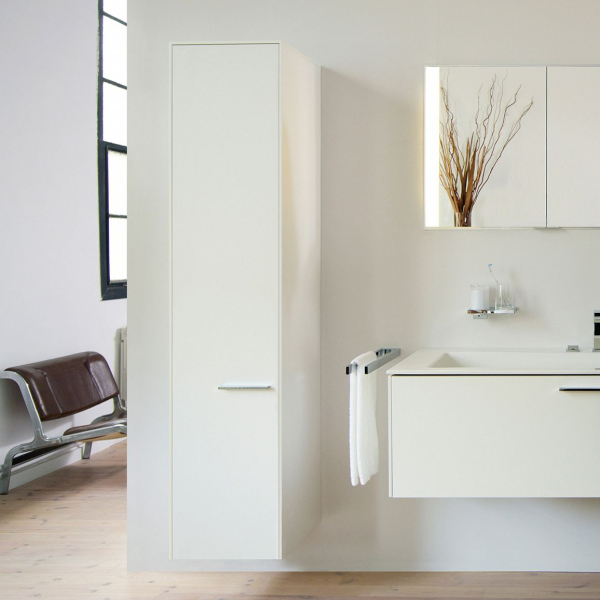 Шкаф-пенал Keuco Royal 60 белый матовый L