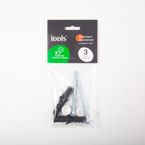 Комплект крепления IDDIS унитаза-компакта, белый (936OPH01SK)