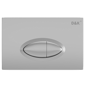 Клавиша смыва D&K матовый хром Rhein.Marx (DB1399002)