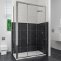 Душевой уголок RGW Classic CL-40 (1460-1510)х800 стекло чистое