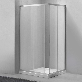 Душевой уголок Belbagno SELA-AH-2-100/80-Ch-Cr