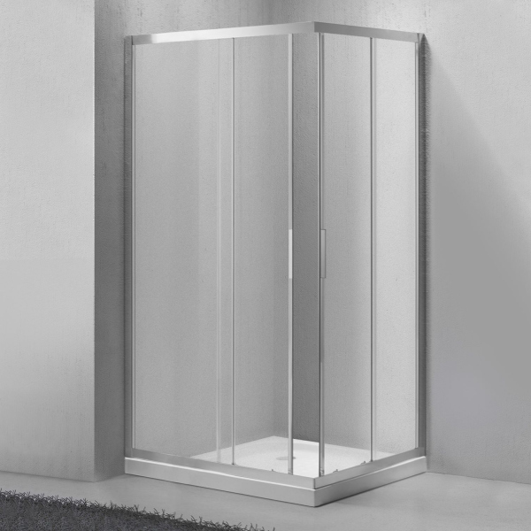 Душевой уголок Belbagno SELA-AH-2-100/80-Ch-Cr