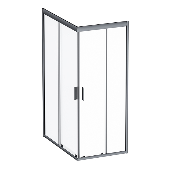 Душевое ограждение 120x80 см, без поддона AM.PM Gem, W90G-404-120280-BT