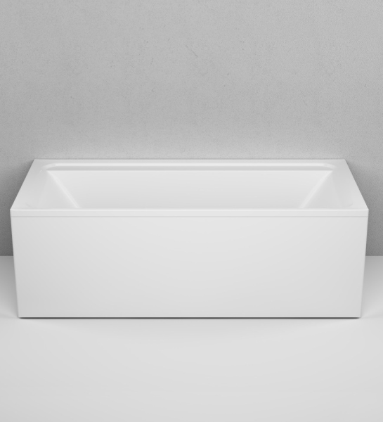 ВПР0320200100 BARSELONA 2.0 Ванна прямоугольная 170х75 белая ALBA SPA