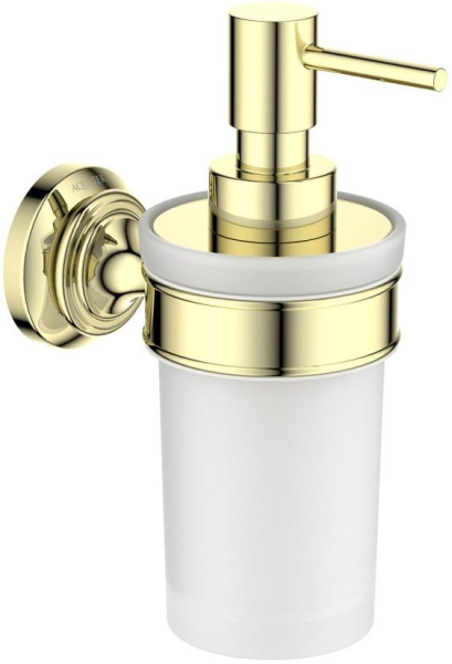 Дозатор для жидкого мыла Aquatek Классик AQ4505PG Золото