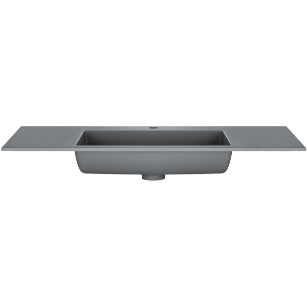 Раковина Vincea VCB-13100G из кварца, цвет серый