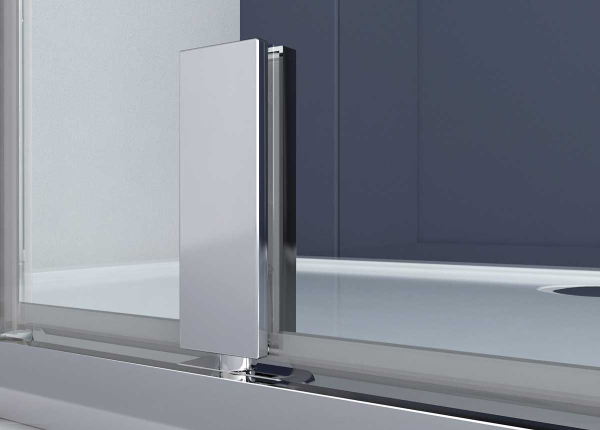 Душевой уголок Vincea Penta VSP-3P900CLB, 900*900, черный, стекло прозрачное