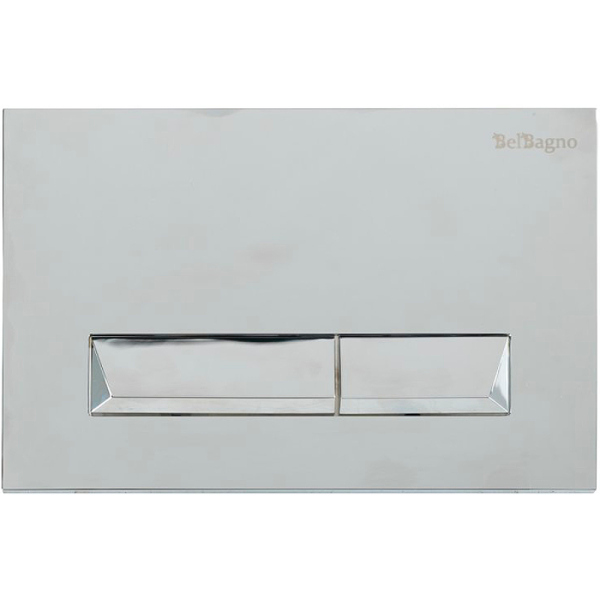 Кнопка смыва BelBagno MARMI, цвет-хром глянцевый, BB010-MR-CHROME