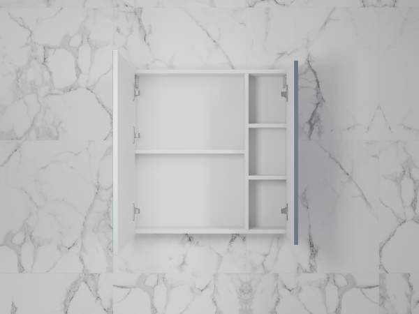 Зеркальный шкаф Style Line «Стокгольм» 70 см графит софт, ЛС-00002323