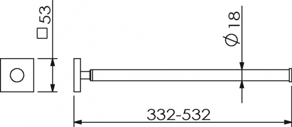Полотенцедержатель Langberger Ledro 11809A
