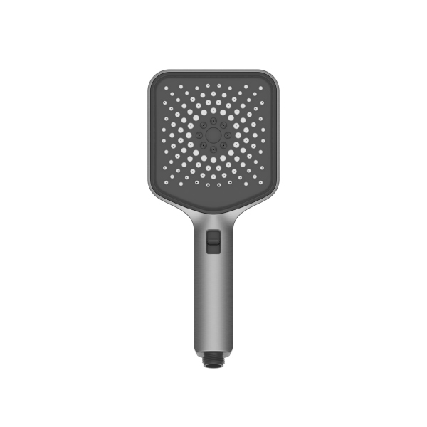 Ручной душ с шлангом Vincea Inspire VSHN-3I4HGM, вороненая сталь