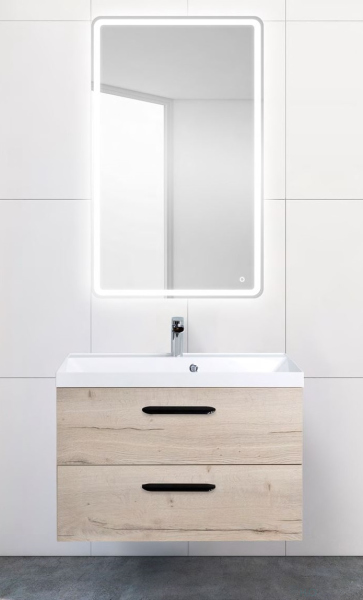 Belbagno База под раковину подвесная с двумя выкатными ящиками, AURORA-800-2C-SO-RGB