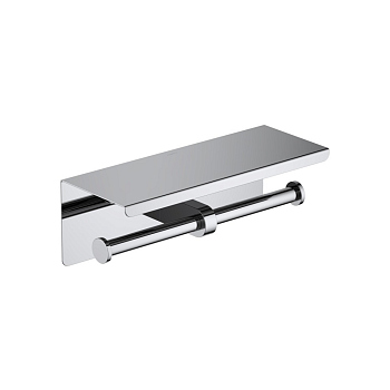 Держатель туалетной бумаги Aquatek Оберон AQ4909CR двойной Хром