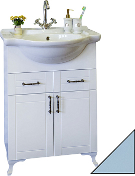 Тумба для комплекта Sanflor Глория 65 серая