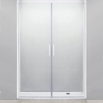 Душевая дверь в нишу Cezares Relax B-2-150-C-Bi стекло прозрачное