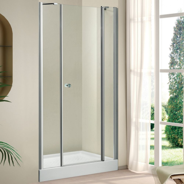 Душевая дверь в нишу Cezares Triumph-B-13-60+60/30-C-Cr-R