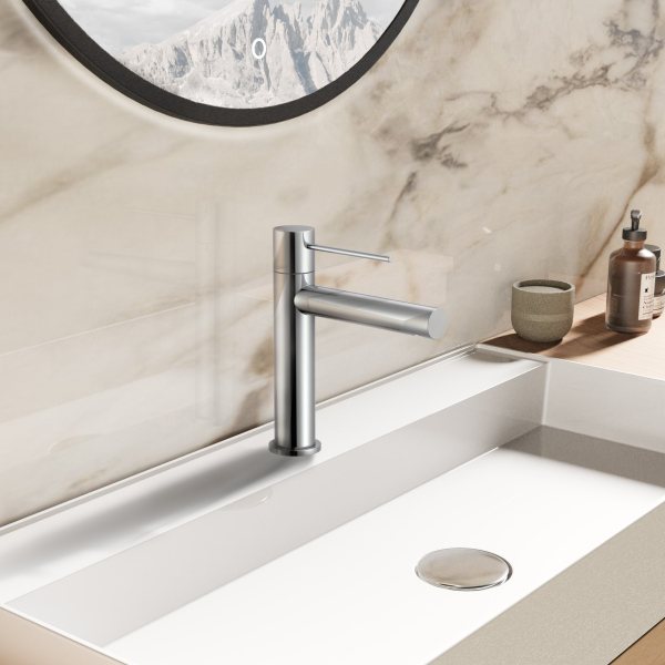 Смеситель для раковины Vincea Aspire VBF-4AS01CH, хром