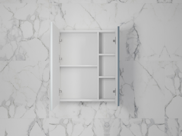 Зеркальный шкаф Style Line «Стокгольм» 60 см графит софт, ЛС-00002319