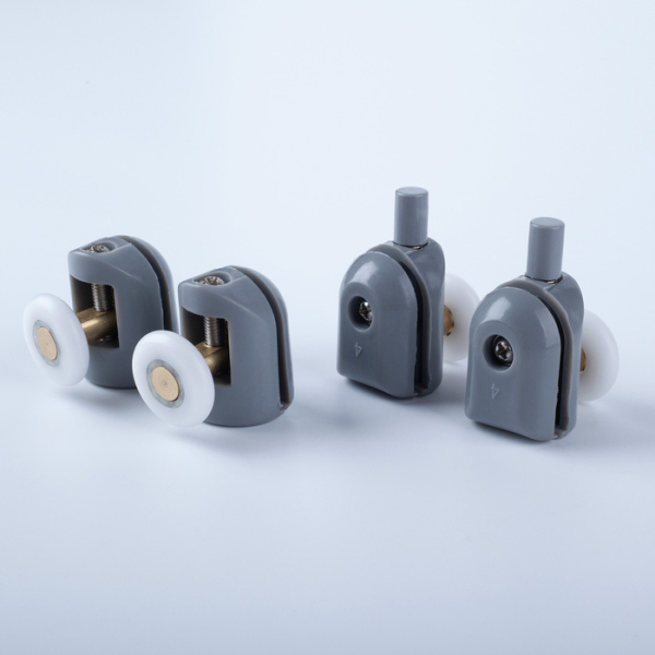 Ролики IDDIS 2 верхних, 2 нижних одинарные, D=23 мм серый, стекло 4 мм (966S23GR4DZ)