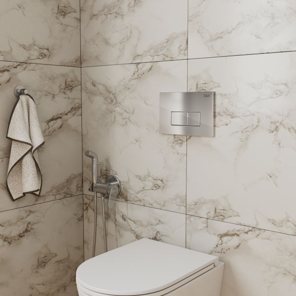 Клавиша смыва D&K Rhein, хром (DB1499001)