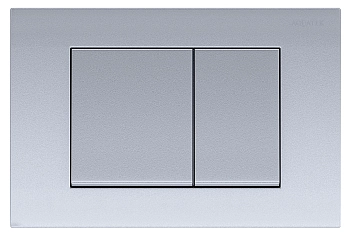KDI-0000011 (001C) Панель смыва Хром матовая (клавиши квадрат)